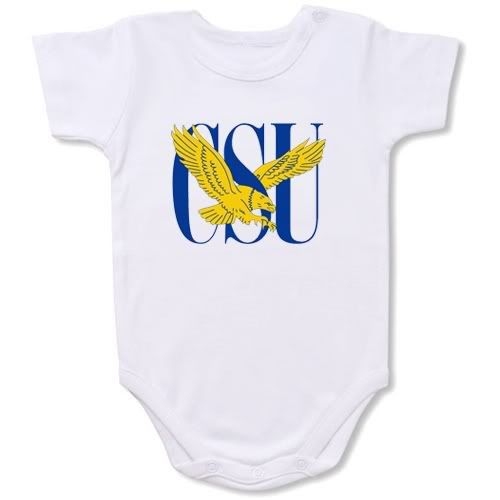 Coppin State Eagles Baby Bodysuit Creeper #01